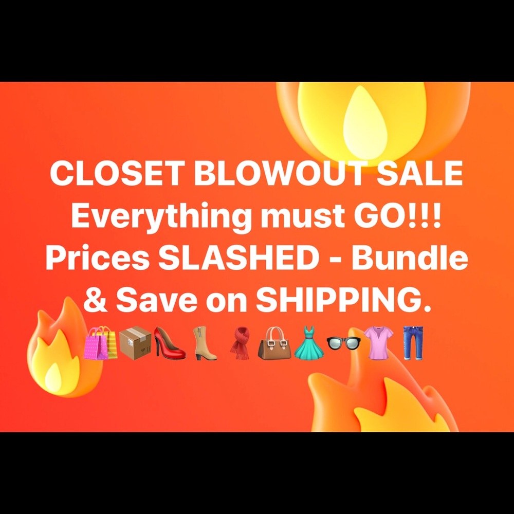 🔥🔥🔥Closet BLOWOUT Sale🔥🔥🔥